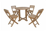 Anderson Teak SET-228 Montage Alabama 5-Pieces Bistro Set