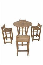 Anderson Teak SET-290 Descanso Sedona 5-Pieces Bar Table