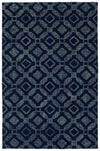 Kaleen Rugs Stesso Collection SSO06-22 Navy Area Rug