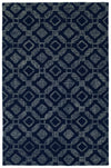 Kaleen Rugs Stesso Collection SSO06-22 Navy Area Rug