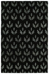 Kaleen Rugs Stesso Collection SSO07-02 Black Area Rug