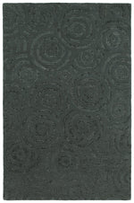 Kaleen Rugs Stesso Collection SSO08-38 Charcoal Area Rug