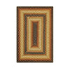 Homespice Decor 716040 8 x 10' Rectangular San Antonio Pure Comfort Braided Rug