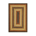 Homespice Decor 712042 27 x 45" Rectangular San Antonio Pure Comfort Braided Rug