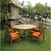 Anderson Teak Set-119A Bahama Brianna 7-Pieces Extension Dining Set