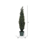 Vickerman T160172 6' Artificial Pond Cypress Tree, UV Resistant