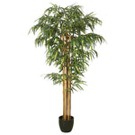 Vickerman TA170101 6' Artificial Green Bamboo Tree