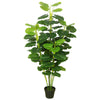 Vickerman TA170401 64" Artificial Fresh Looking Green Philodendron
