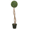 Vickerman TA170901 39" Artificial Green Boxwood Topiary