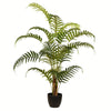 Vickerman TA193535 35" Artificial Potted Fern Palm Real Touch Leaves