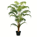 Vickerman TA193547 47" Artificial Potted Fern Palm Real Touch Leaves