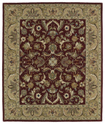 Kaleen Rugs Taj Collection TAJ04-25 Red Area Rug