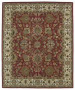 Kaleen Rugs Taj Collection TAJ05-25 Red Area Rug