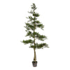 Vickerman TB180172 6' Artificial Potted Cedar Tree