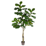 Vickerman TB180272 6' Artificial Potted Fiddle Tree