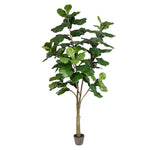 Vickerman TB180284 7' Artificial Potted Fiddle Tree