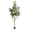 Vickerman TB180496 8' Artificial Potted Fig Tree