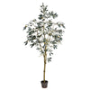 Vickerman TB180572 6' Artificial Potted Olive Tree