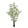 Vickerman TB190160 6' Artificial Potted Black Japanese Bamboo Tree
