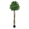 Vickerman TB190360 6' Artificial Potted Bay Leaf Tree