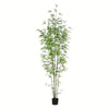 Vickerman TB190470 7' Artificial Potted Mini Bamboo Tree