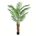 Vickerman TB190760 6' Artificial Potted Giant Areca Palm Tree