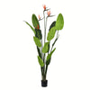 Vickerman TB191250 5' Artificial Potted Bird of Paradise Palm Tree
