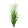Vickerman TD190160 60" Artificial Potted Green Grass & Cattails