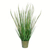 Vickerman TD190434 34" Artificial Potted Green Reed Grass