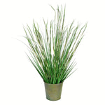 Vickerman TD190441 41" Artificial Potted Green Reed Grass
