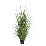 Vickerman TN170148 48" Artificial Green Potted Ryegrass