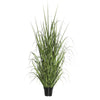 Vickerman TN170136 36" Artificial Green Potted Ryegrass