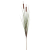 Vickerman TN170301-4 42" Artificial Green Straight Grass & Cattails, 4 per set
