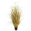 Vickerman TN170860 60"  PVC Artificial Potted Mixed Brown Grass