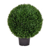 Vickerman TP171424 24" Artificial Green Cedar Ball