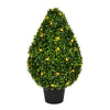 Vickerman TP171524LED 24" Boxwood Teardrop in Pot UV 50WW LED