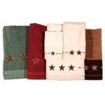 HiEnd Accents Embroidered Star Towel Set, 3-pc