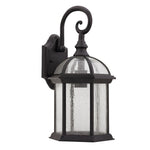 Chloe Lighting CH21611RB19-OD1 Havana Divine Transitional 1 Light Rubbed Bronze Outdoor Wall Sconce 19`` Height