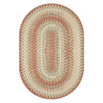 Homespice Decor 307095  2.5' x 6' Oval Tuscany Ultra Durable Braided Rug