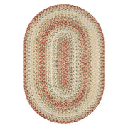 Homespice Decor 307095  2.5' x 6' Oval Tuscany Ultra Durable Braided Rug