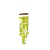 The Urban Port UPT-207780 Aesthetically Designed Handmade Wind Chime with Capiz Shell Hangings, Green