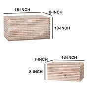 The Urban Port 4 Drawer Handmade Wooden Accent Chest with Carved Drawer Front, Brown and Black