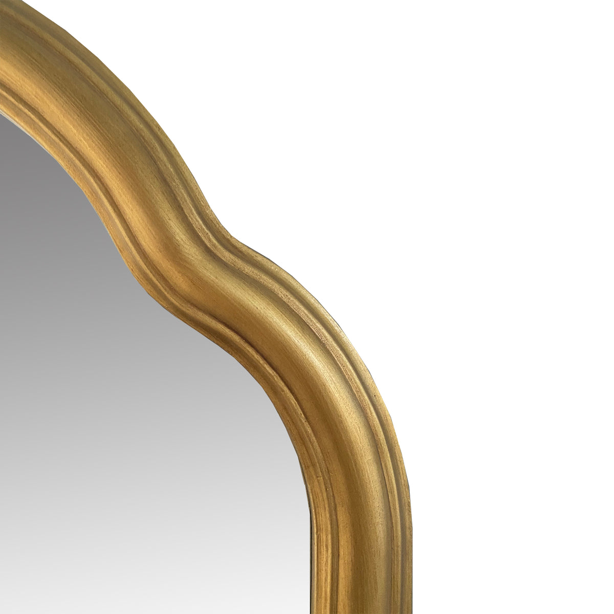 The Urban Port Arched Top Handcrafted Metal Encased Accent Wall Mirror ...