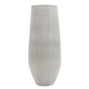 Sagebrook Home Textured Silver Vase 23``