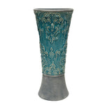 Sagebrook Home Ceramic Vase, Blue