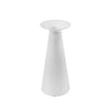 Sagebrook Home Ceramic Taper Vase, White