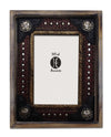 HiEnd Accents Wood w/Resin Lthr Insert Frame (EA)
