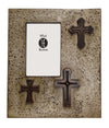 HiEnd Accents Distressed Tree Crosses Frame (EA)
