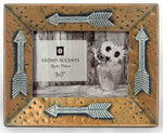 HiEnd Accents Gold Picture Frame with Arrows