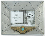 HiEnd Accents Silver Picture Frame with Thunderbird